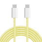 Kabel USB typu C - USB typu C 60 W 1,5 m żółty Kruger&Matz Basic Kabel USB typu C - USB typu C 60 W 1,5 m żółty Kruger&Matz Basic