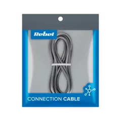 Kabel USB typu C - USB typu C 65W REBEL 100 cm