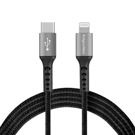 Kabel USB typu C - wtyk Lightning C94 MFi 1 m Kruger&Matz