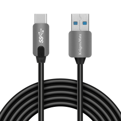 Kabel USB wtyk 3.0 - wtyk typu C 5 Gbps 1 m Kruger&Matz