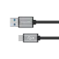 Kabel USB wtyk 3.0V - wtyk typu C 5 Gbps 1m Kruger&Matz Basic