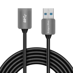 Kabel USB3.0 wtyk - gniazdo 1m Kruger&Matz