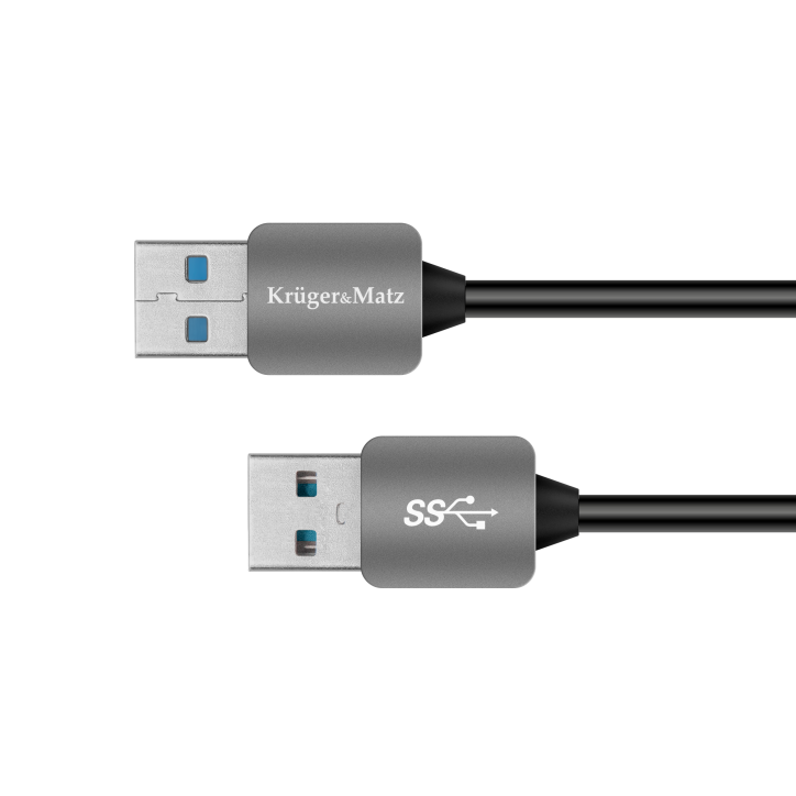 Kabel USB3.0 wtyk - wtyk 1m Kruger&Matz Kabel USB3.0 wtyk - wtyk 1m Kruger&Matz