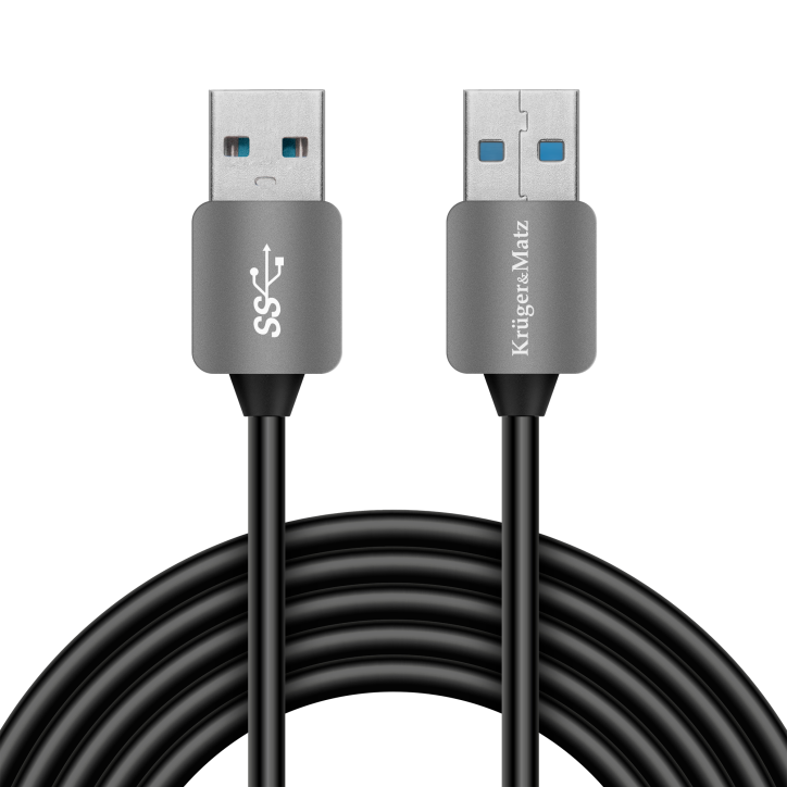 Kabel USB3.0 wtyk - wtyk 1m Kruger&Matz Kabel USB3.0 wtyk - wtyk 1m Kruger&Matz