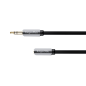 Kabel wtyk - gniazdo proste jack 3.5 stereo 1.0m Kruger&Matz Kabel wtyk - gniazdo proste jack 3.5 stereo 1.0m Kruger&Matz
