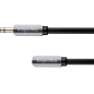 Kabel wtyk - gniazdo proste jack 3.5 stereo 1.0m Kruger&Matz Kabel wtyk - gniazdo proste jack 3.5 stereo 1.0m Kruger&Matz