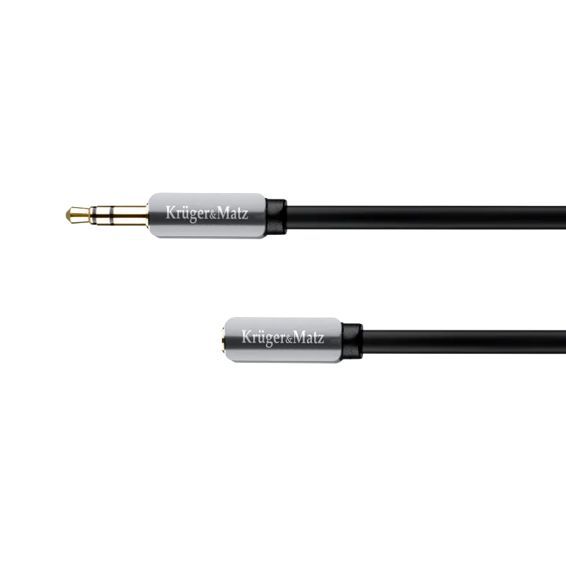 Kabel wtyk - gniazdo jack 3.5 stereo 3.0m Kruger&Matz