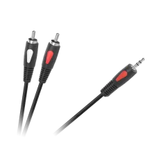 Kabel wtyk jack 3.5 - 2RCA 3.0m Cabletech Eco-Line