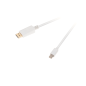Kabel wtyk MINI DISPLAYPORT wtyk HDMI 1,8 m Kabel wtyk MINI DISPLAYPORT wtyk HDMI 1,8 m