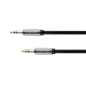 Kabel wtyk prosty - wtyk prosty jack 3.5 stereo 1.0m Kruger&Matz