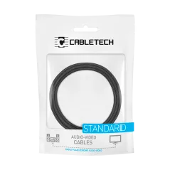 Kabel wtyk USB A/C - wtyk USB C/lightning (2+2) 1m