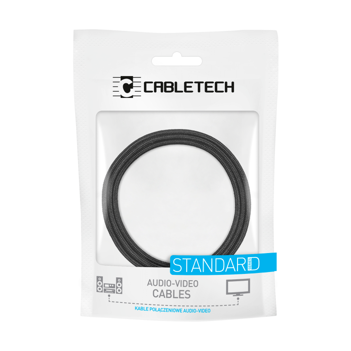 Kabel wtyk USB A/C - wtyk USB C/lightning (2+2) 1m Kabel wtyk USB A/C - wtyk USB C/lightning (2+2) 1m