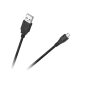 Kabel wtyk USB typ A - wtyk mikro USB 0.5m