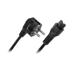 Kabel zasilający "koniczynka" do laptopa 3m