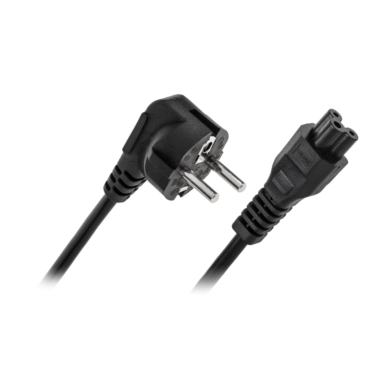 Kabel zasilający "koniczynka" do laptopa 3m