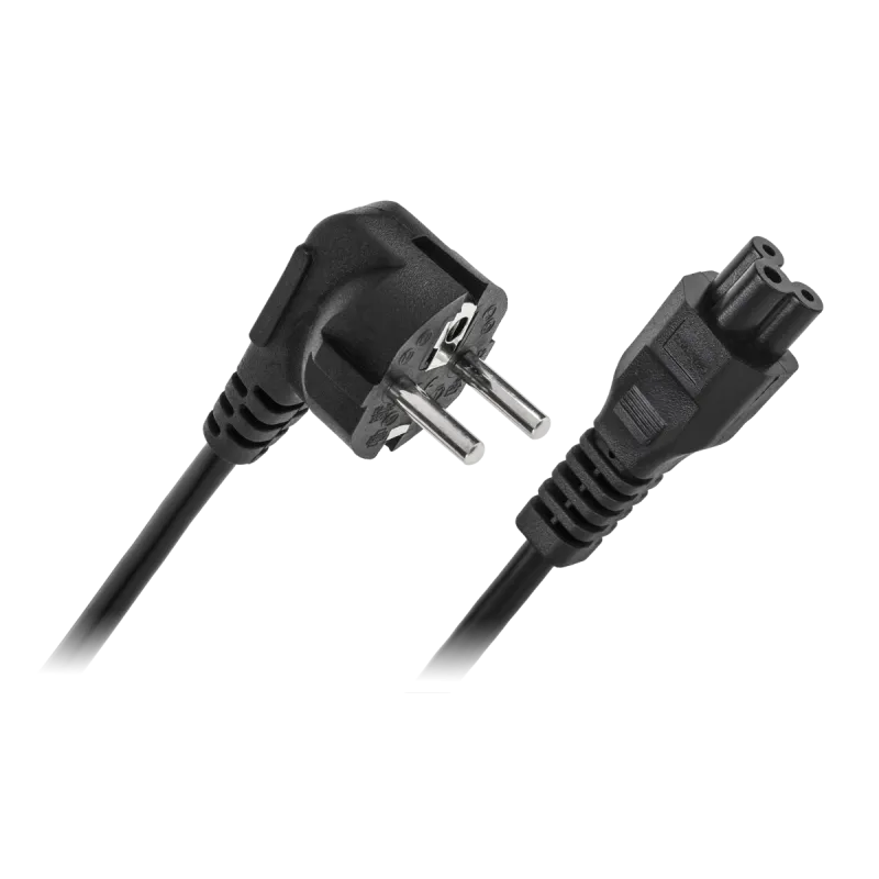 Kabel zasilający do laptopa (koniczynka) (3x0,75) 1,8m