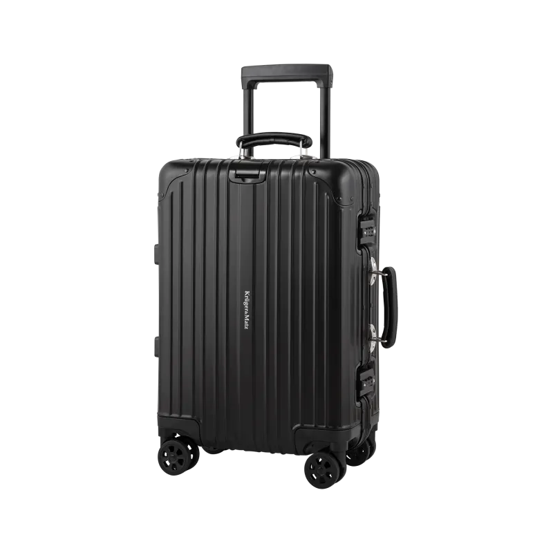 Kabinowa walizka aluminiowa na kółkach Kruger&Matz czarna
