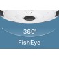 Kamera Wi-Fi wewnętrzna Kruger&Matz Connect C70 Tuya FishEye Kamera Wi-Fi wewnętrzna Kruger&Matz Connect C70 Tuya FishEye