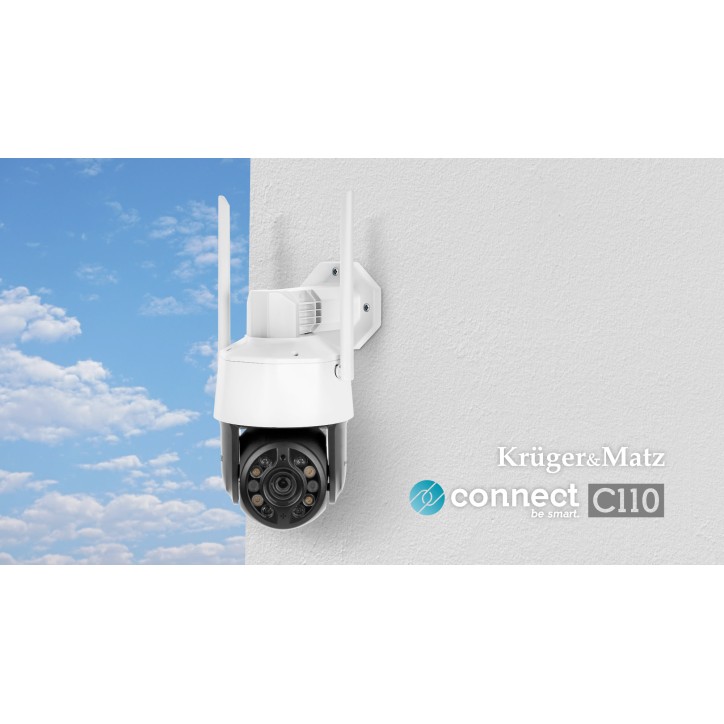 Kamera Wi-Fi zewnętrzna Kruger&Matz Connect C110 Tuya Kamera Wi-Fi zewnętrzna Kruger&Matz Connect C110 Tuya