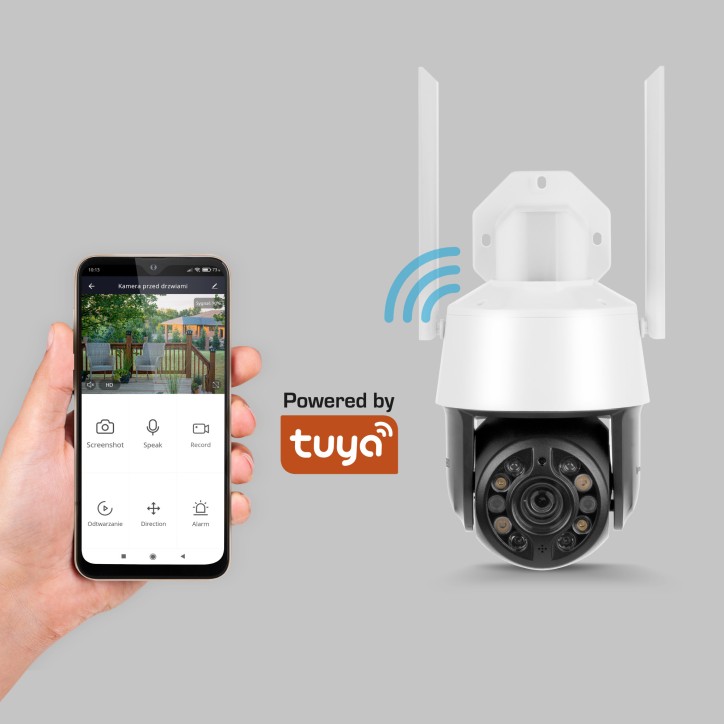 Kamera Wi-Fi zewnętrzna Kruger&Matz Connect C110 Tuya Kamera Wi-Fi zewnętrzna Kruger&Matz Connect C110 Tuya
