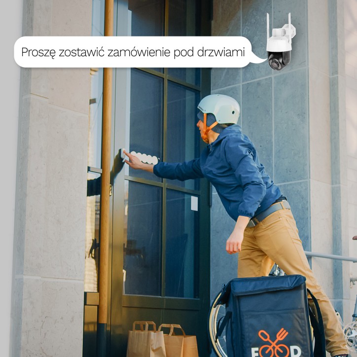 Kamera Wi-Fi zewnętrzna Kruger&Matz Connect C110 Tuya Kamera Wi-Fi zewnętrzna Kruger&Matz Connect C110 Tuya