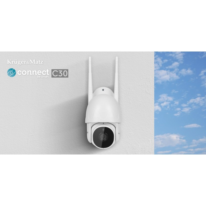 Kamera Wi-Fi zewnętrzna Kruger&Matz Connect C30 Tuya Kamera Wi-Fi zewnętrzna Kruger&Matz Connect C30 Tuya