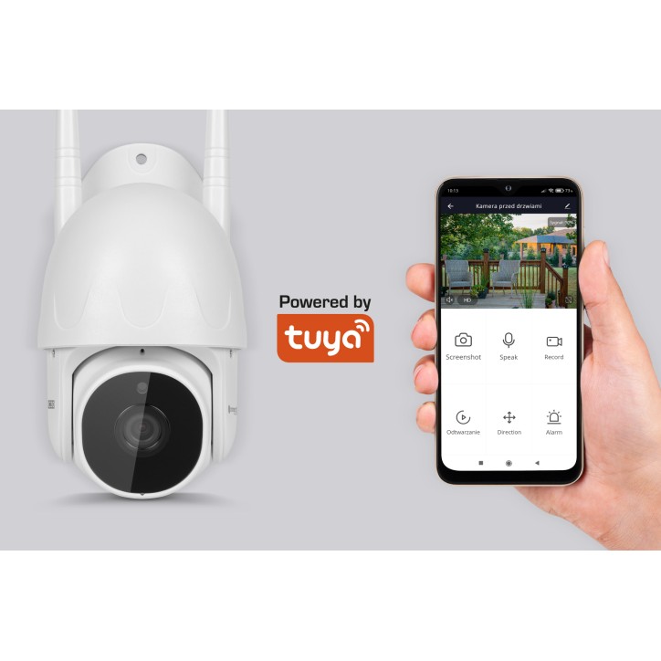 Kamera Wi-Fi zewnętrzna Kruger&Matz Connect C30 Tuya Kamera Wi-Fi zewnętrzna Kruger&Matz Connect C30 Tuya