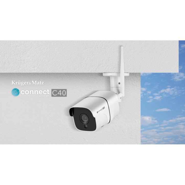 Kamera Wi-Fi zewnętrzna Kruger&Matz Connect C40 Tuya Kamera Wi-Fi zewnętrzna Kruger&Matz Connect C40 Tuya