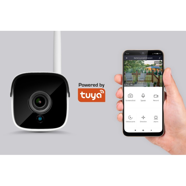 Kamera Wi-Fi zewnętrzna Kruger&Matz Connect C40 Tuya Kamera Wi-Fi zewnętrzna Kruger&Matz Connect C40 Tuya