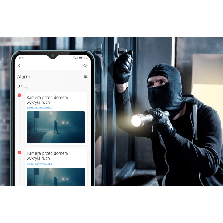 Kamera Wi-Fi zewnętrzna Kruger&Matz Connect C40 Tuya Kamera Wi-Fi zewnętrzna Kruger&Matz Connect C40 Tuya
