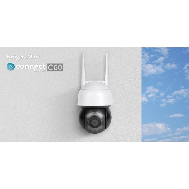 Kamera Wi-Fi zewnętrzna Kruger&Matz Connect C60 Tuya Kamera Wi-Fi zewnętrzna Kruger&Matz Connect C60 Tuya