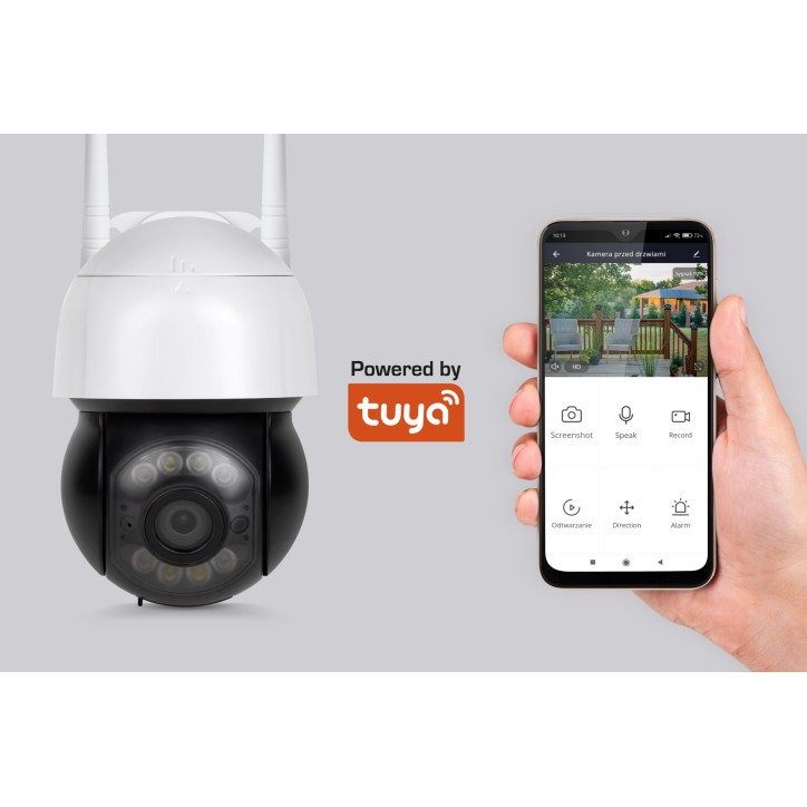 Kamera Wi-Fi zewnętrzna Kruger&Matz Connect C60 Tuya Kamera Wi-Fi zewnętrzna Kruger&Matz Connect C60 Tuya
