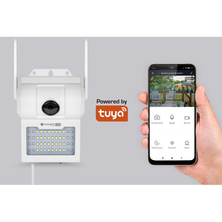 Kamera Wi-Fi zewnętrzna Kruger&Matz Connect C80 Tuya Kamera Wi-Fi zewnętrzna Kruger&Matz Connect C80 Tuya