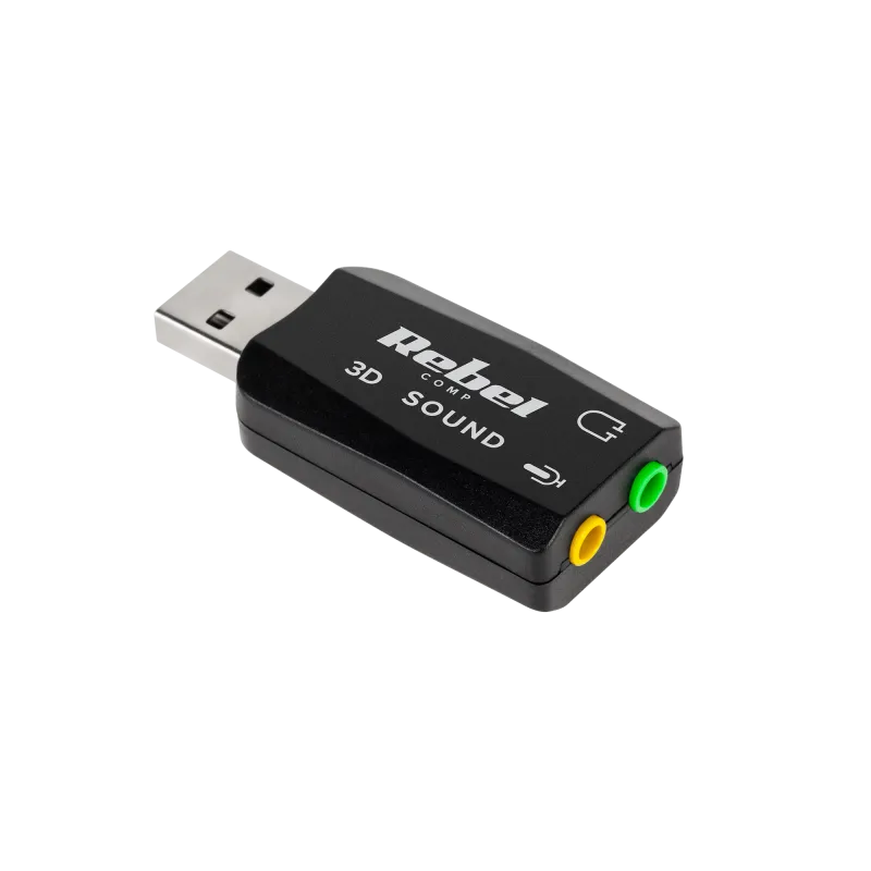 Karta dźwiękowa USB 5.1 Rebel Karta dźwiękowa USB 5.1 Rebel