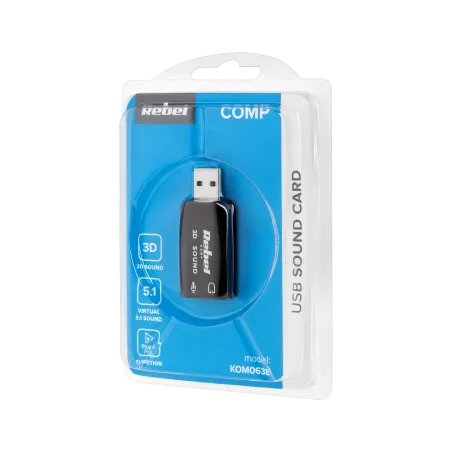 Karta dźwiękowa USB 5.1 Rebel