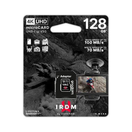 Karta pamięci microSD 128 GB UHS-I U3 Goodram z adapterem