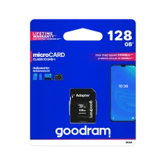 Karta pamięci microSD 128GB UHS-I Goodram z adapterem