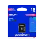 Karta pamięci microSD 16GB UHS-I Goodram z adapterem Karta pamięci microSD 16GB UHS-I Goodram z adapterem