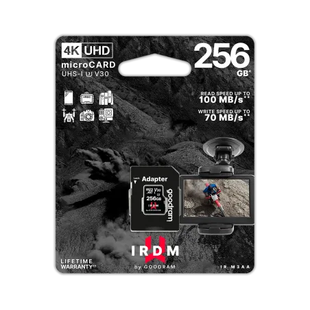 Karta pamięci microSD 256 GB UHS-I U3 Goodram z adapterem