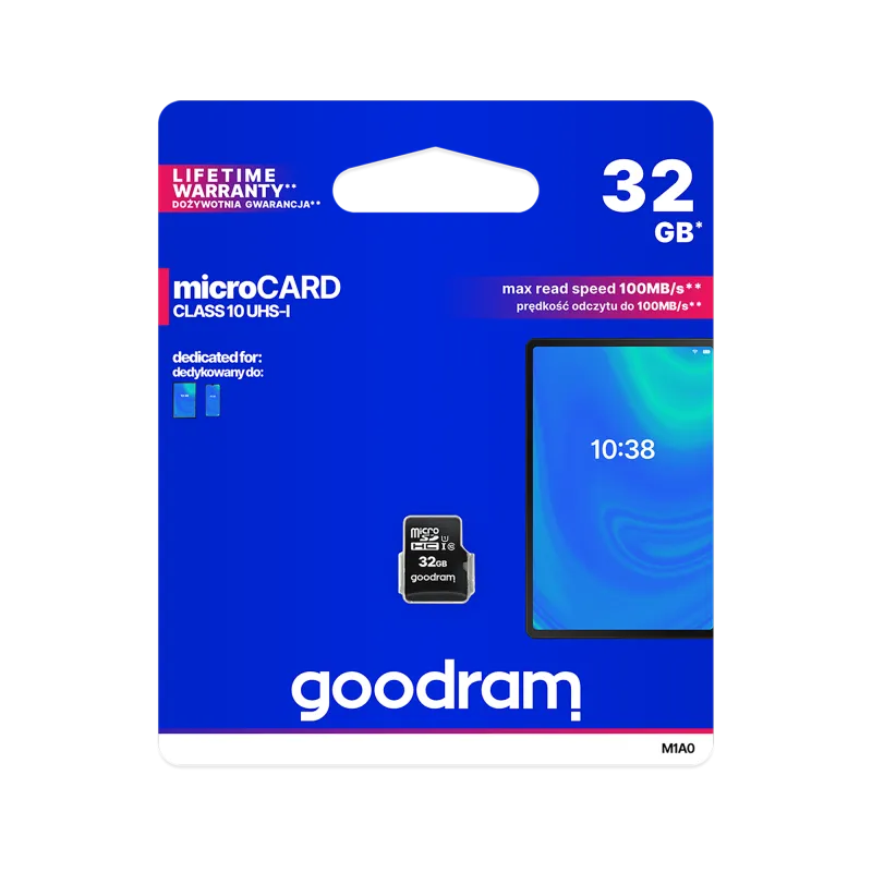 Karta pamięci microSD 32GB UHS-I Goodram Karta pamięci microSD 32GB UHS-I Goodram