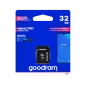 Karta pamięci microSD 32GB UHS-I Goodram z adapterem Karta pamięci microSD 32GB UHS-I Goodram z adapterem