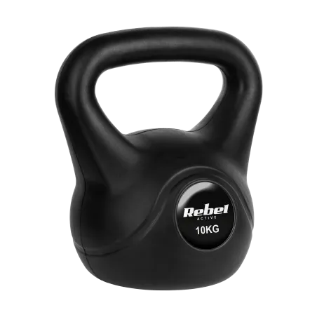 Kettlebell bitumiczny 10 kg REBEL ACTIVE