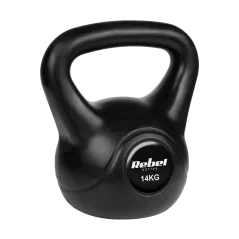 Kettlebell bitumiczny 14 kg REBEL ACTIVE
