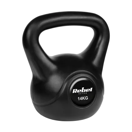 Kettlebell bitumiczny 14 kg REBEL ACTIVE