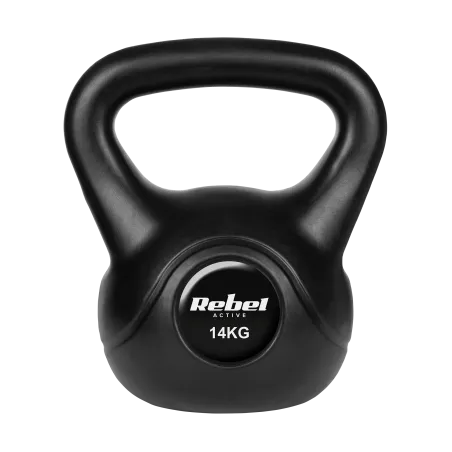 Kettlebell bitumiczny 14 kg REBEL ACTIVE