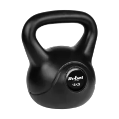 Kettlebell bitumiczny 16 kg REBEL ACTIVE