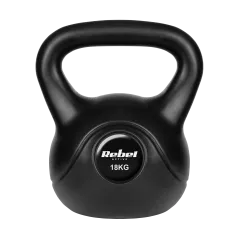Kettlebell bitumiczny 18 kg REBEL ACTIVE