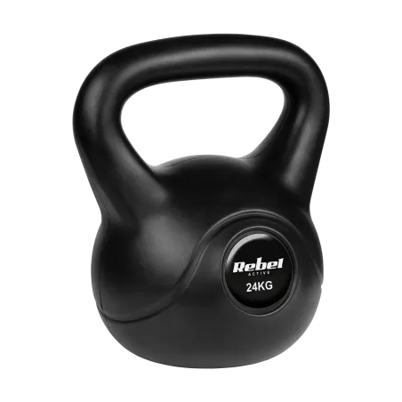 Kettlebell bitumiczny 24 kg REBEL ACTIVE