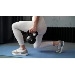 Kettlebell bitumiczny 6kg, REBEL ACTIVE