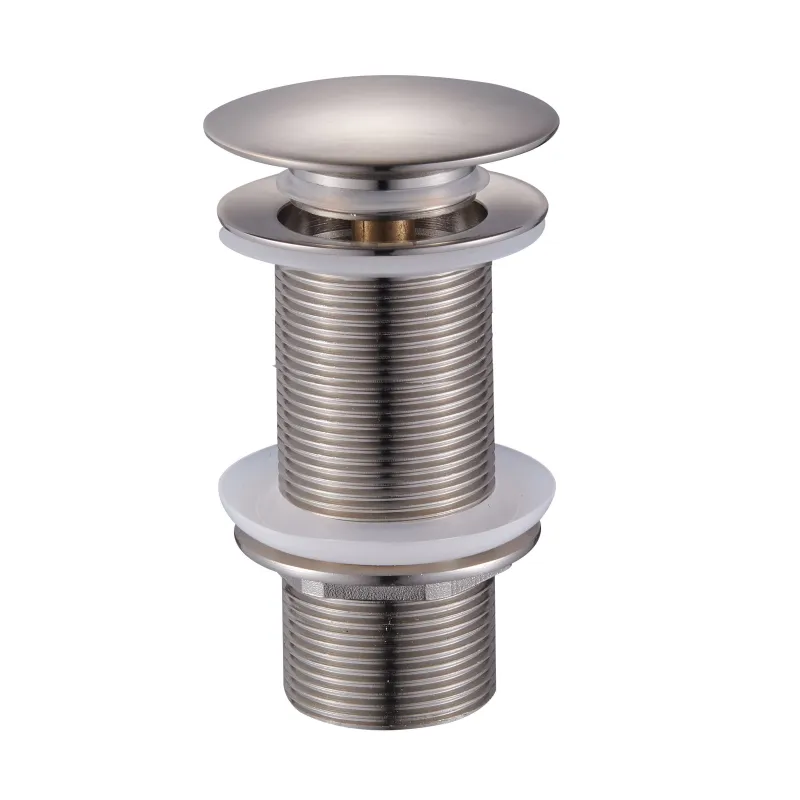 KOREK KLIK-KLAK DUŻY NABLATOWY STAL SZCZOTKOWANA KOREK KLIK-KLAK DUŻY NABLATOWY STAL SZCZOTKOWANA